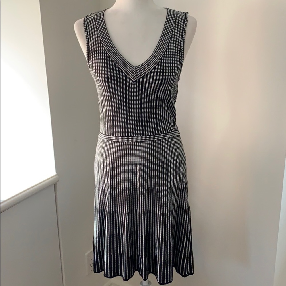 Catherine Malandrino Black Sleeveless knit dress